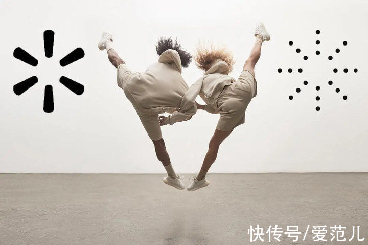 字体 Yeezy 新 Logo 太像沃尔玛，大公司的新 Logo 怎么越改越像？
