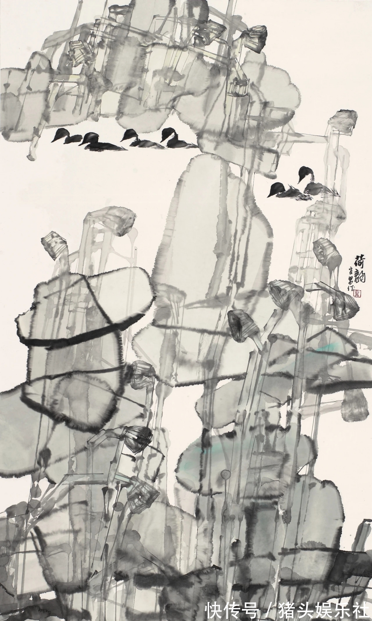 写意花鸟画|国家画院|乔宜男:写意花鸟画未来的形态是个性!