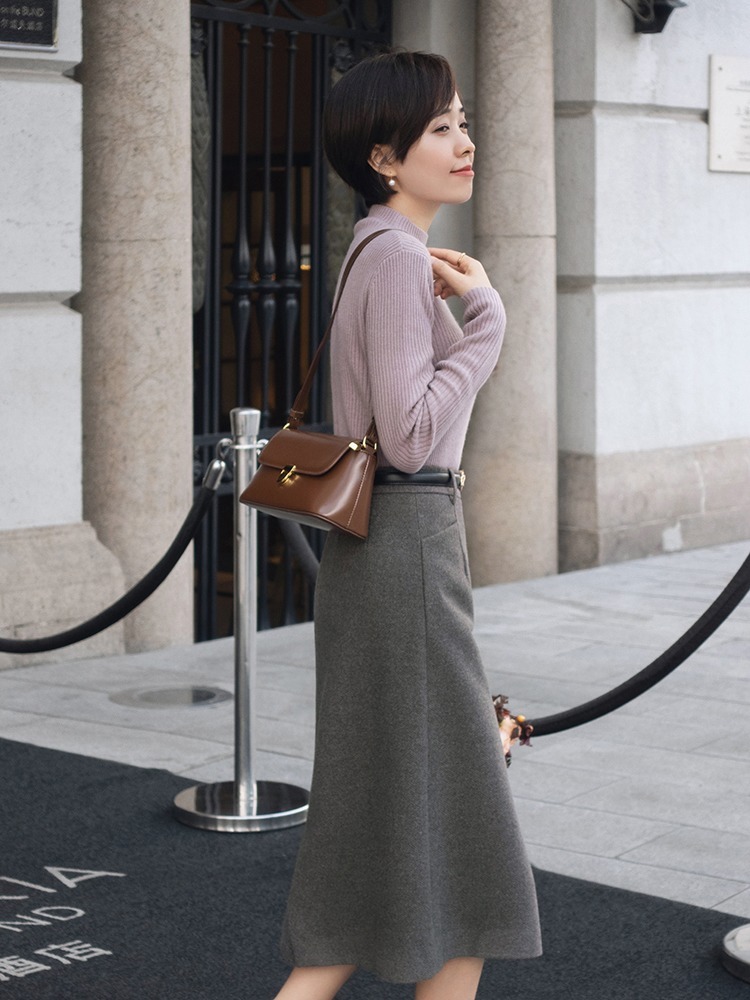 小姐姐|让人眼前一亮的“针搭,给你的冬天增添色彩,显瘦还保暖