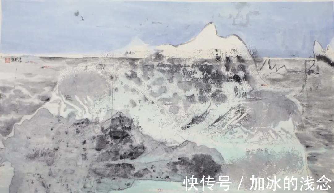 山水画$造境｜张继华山水画