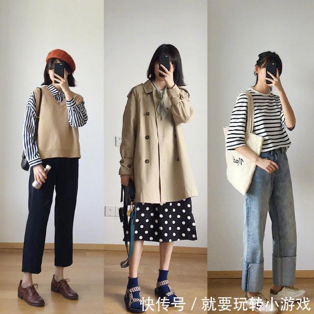 小个子女生入秋别穿长风衣，今年流行这种“薄外套”，你穿对了吗
