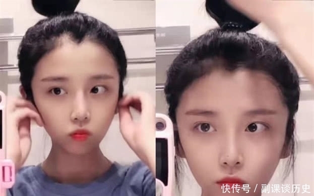 最简单的丸子头扎法,看完别再说你是手残少女了!网友:感觉像花卷