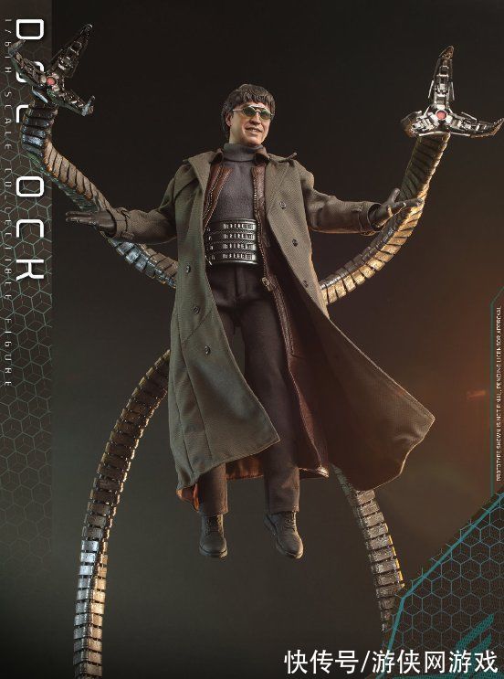 素体|2080元！Hottoys《蜘蛛侠英雄无归》章鱼博士1/6人偶