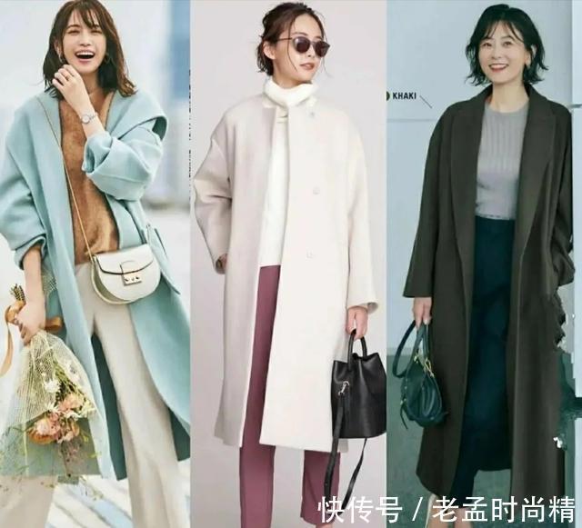 知性 40、50岁的女人冬天这么穿,越简洁越有气质,知性时髦显年轻