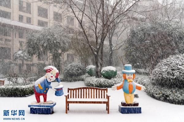 云南|雨水节气刚过 春城昆明开启雪景模式