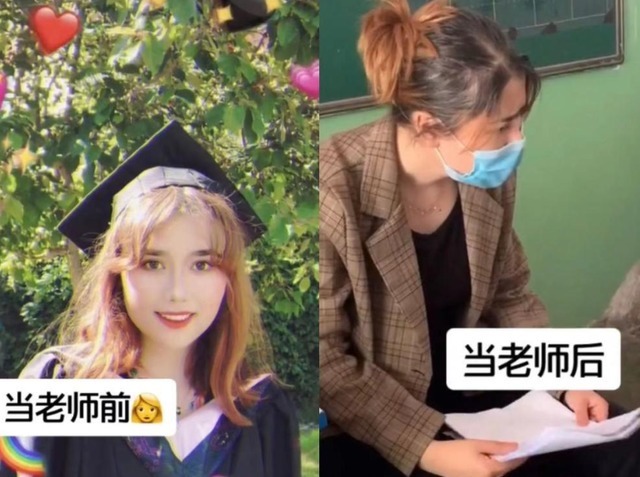 同学聚会 当老师前后对比判若两人，同学聚会差点认不出，真是女神变大妈