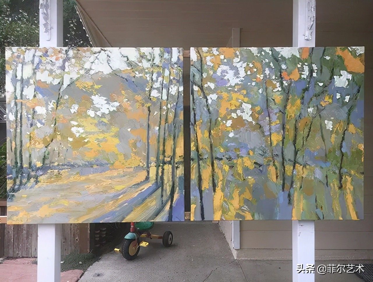 科利|光色十足，如梦如幻~美国画家尼古拉斯·科利风景油画作品欣赏