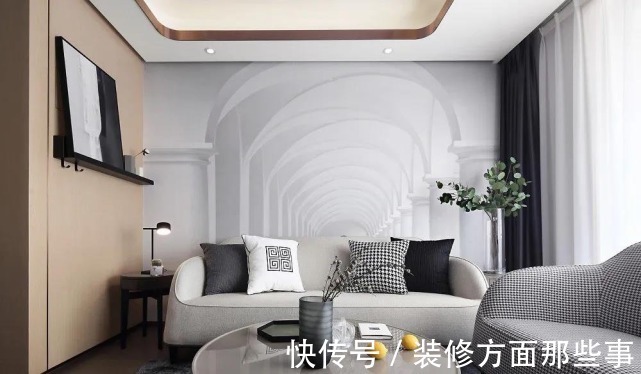 用力过猛|80平现代豪华风二居室,营造平静而不失时尚氛围