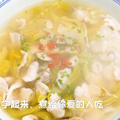 黄鱼汤|泡菜黄鱼汤