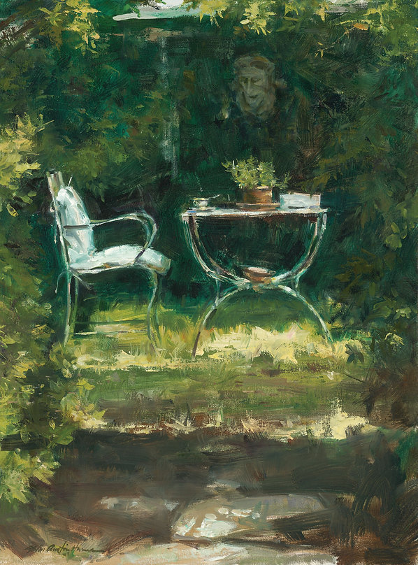 乡村@风景·乡村小景:美国油画家 约翰·奥斯汀·汉娜 的作品欣赏