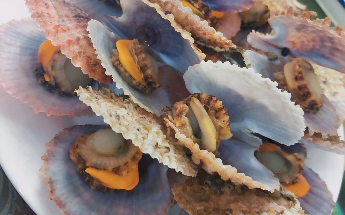 做扇贝别再用水煮了,海边人教你正确做法,肉质鲜嫩不回缩