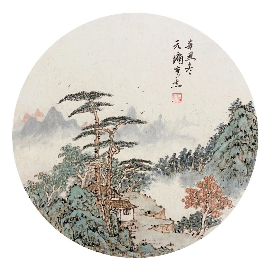 九狮峰$郑健 | 壬寅新春翰墨贺岁——元墉中国画作品网络展