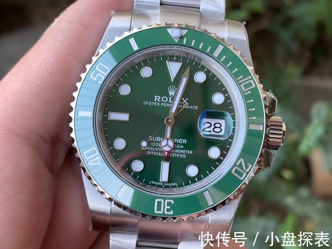 皇冠标|VS劳力士绿水鬼3135系列腕表评测