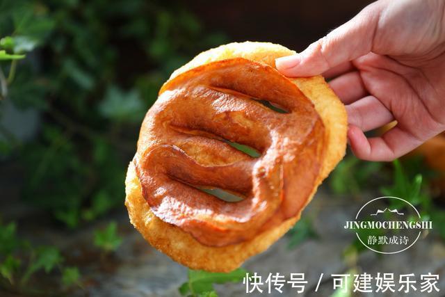 糖油饼，从小到大最爱的早餐，教你在家轻松做，比买的放心