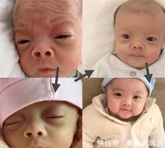 嫌弃|宝宝出生时像个“外星人”，被全家嫌弃，3个月后完美逆袭成团宠