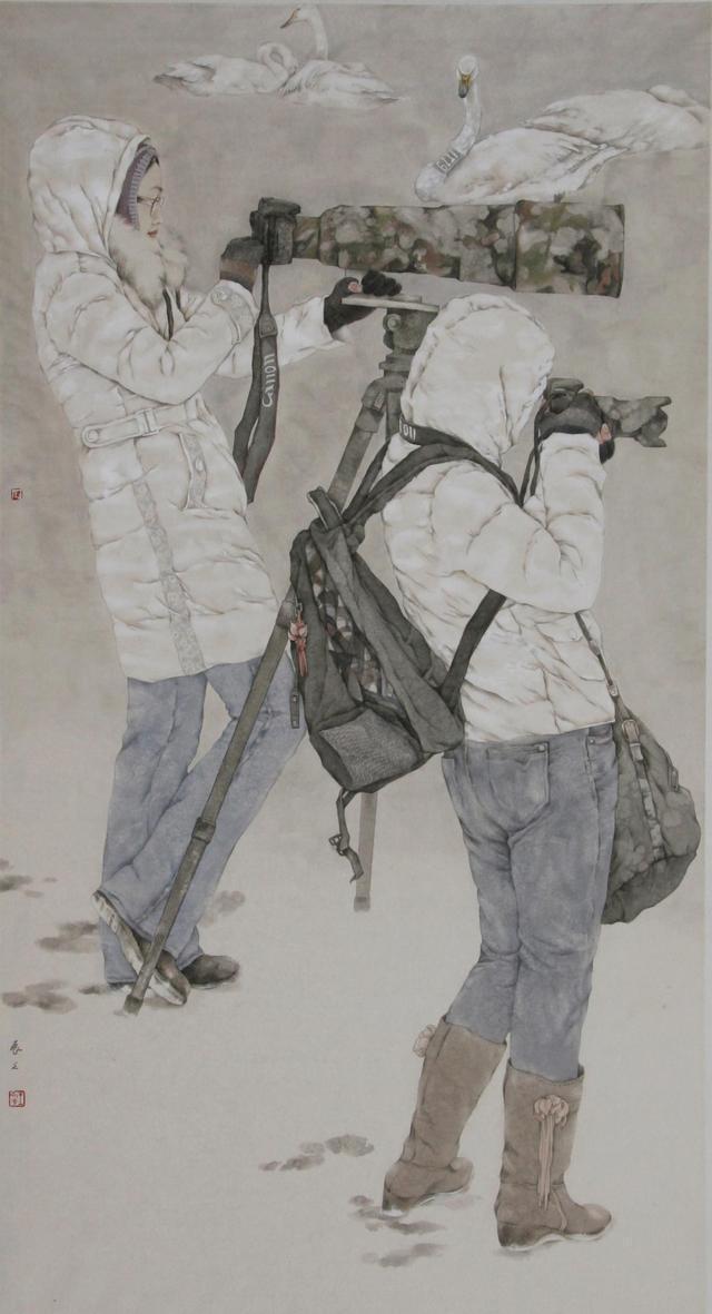 笔下|王辰光笔下的人物画作品欣赏