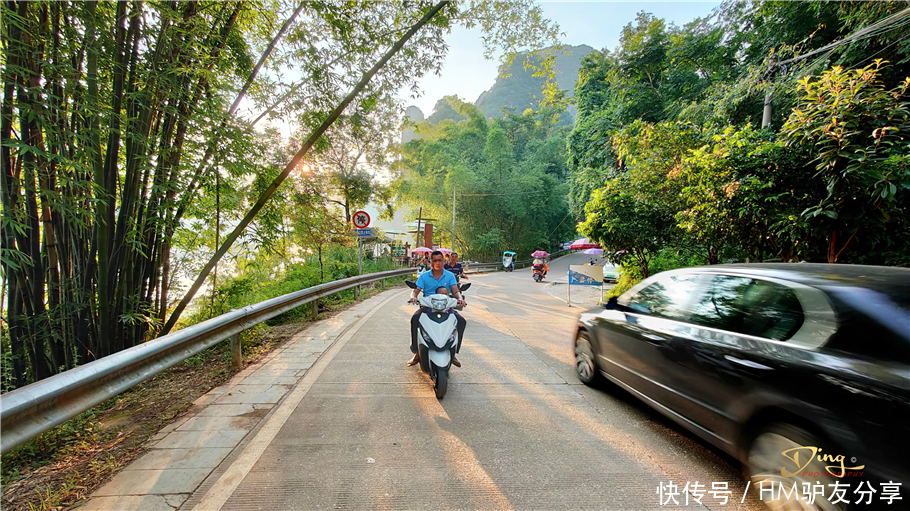 黄布|20元背景的阳朔漓江，当地人竟游泳戏水，和渔翁拍照1小时要300元