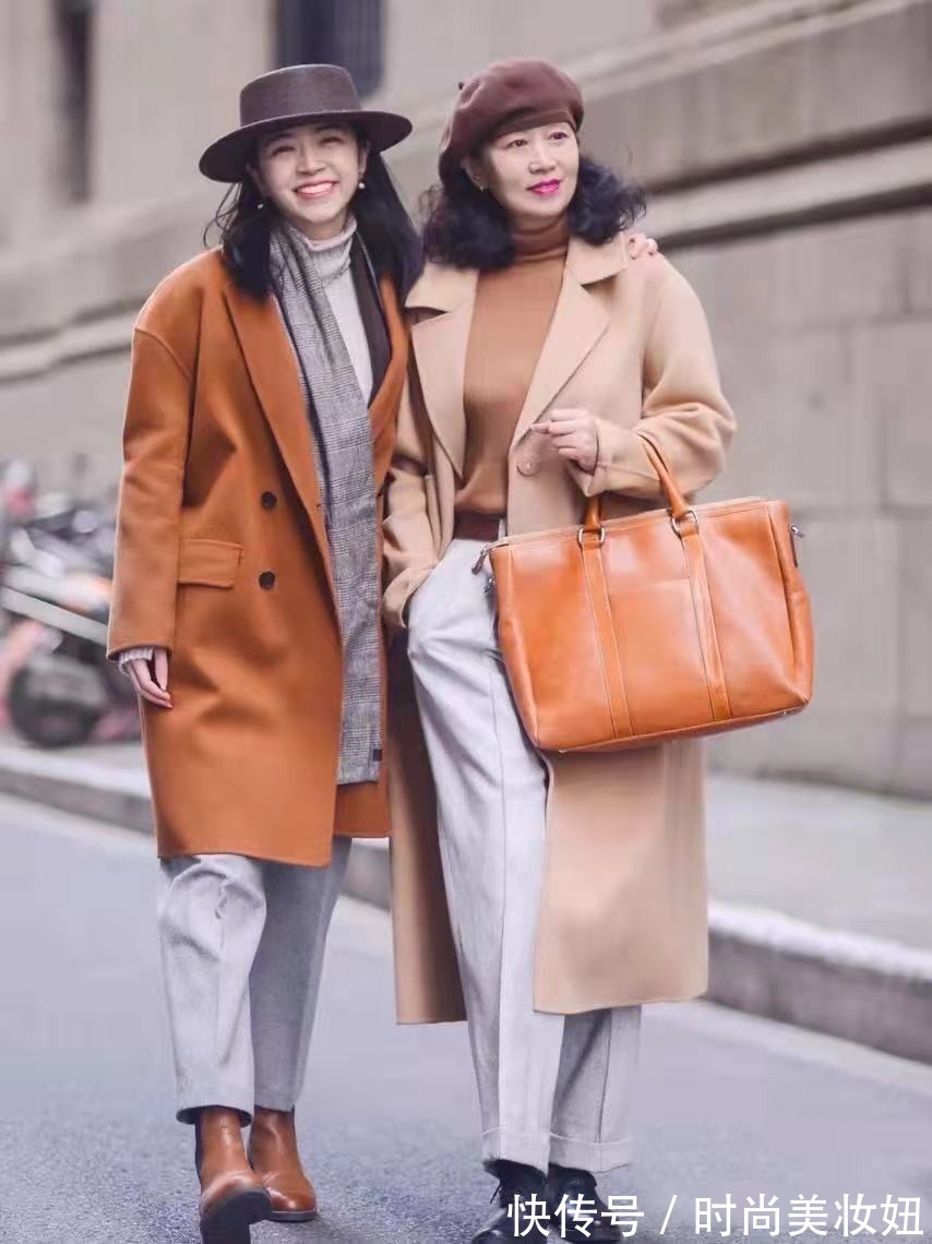 高雅感|高级感原来这么简单,基础大衣也能搭配大牌范,50岁照穿提升气质