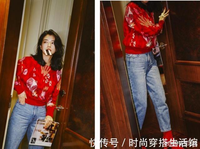 红色 春节当然要穿红色啦!记住这几种搭配技巧,快速摆脱路人感