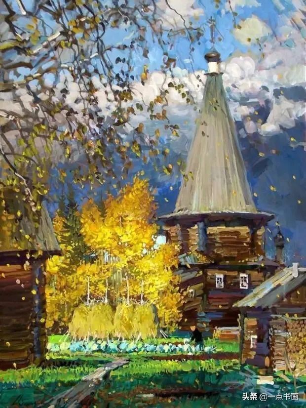 美术学院#阿巴库莫夫:被誉为俄罗斯的金笔,其画笔下都是净化的世界