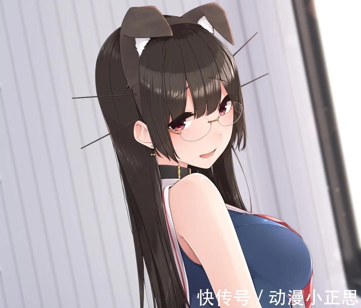 脖子|喜欢看动漫的女生,常在脖子上戴一个项圈,除了美观还有特殊作用