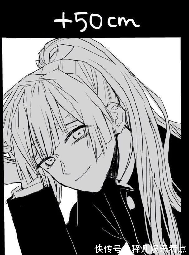 鬼灭之刃:善逸的“头发变化”,30cm长发像可爱少女,50cm长发美爆了