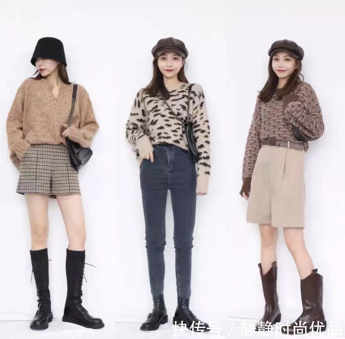 针织开衫|时尚又接地气的秋季穿搭模板:24套Look每天不重样,减龄优雅