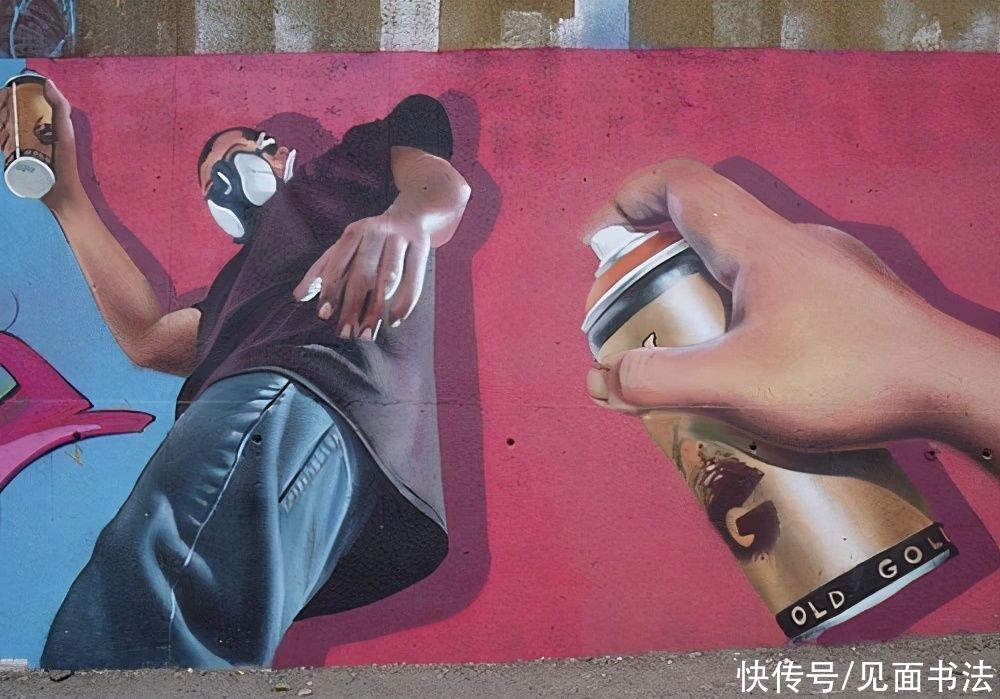  神奇|「愙斋书法」50个神奇创意的街头艺术作品