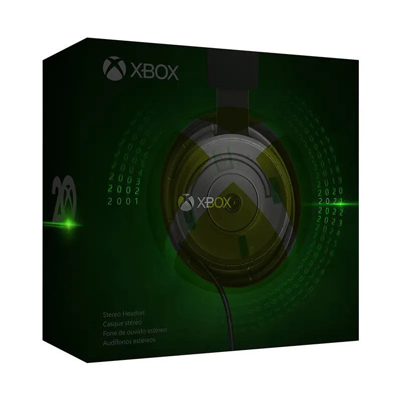 微软|微软发布 Xbox 无线控制器/立体声耳机 20 周年特别版：499 元