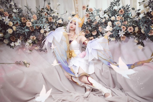 cos：貂蝉仲夏夜之梦星元皮肤cos正片