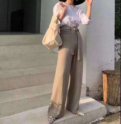 阔腿裤又升级了，今年流行这样款式，高级显瘦！