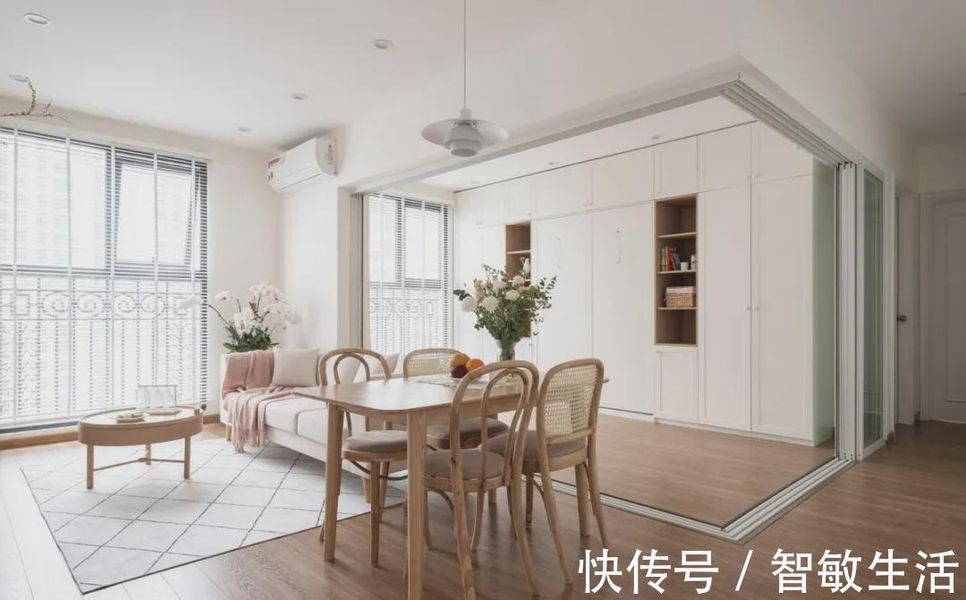 水龙头|95㎡拆掉次卧,做玻璃隔断,盘活鸡肋空间,家里门槛都快被踩烂了