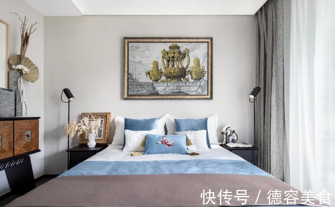 马蒂斯|130平简约三居室,以艺术之名连接古典与现代