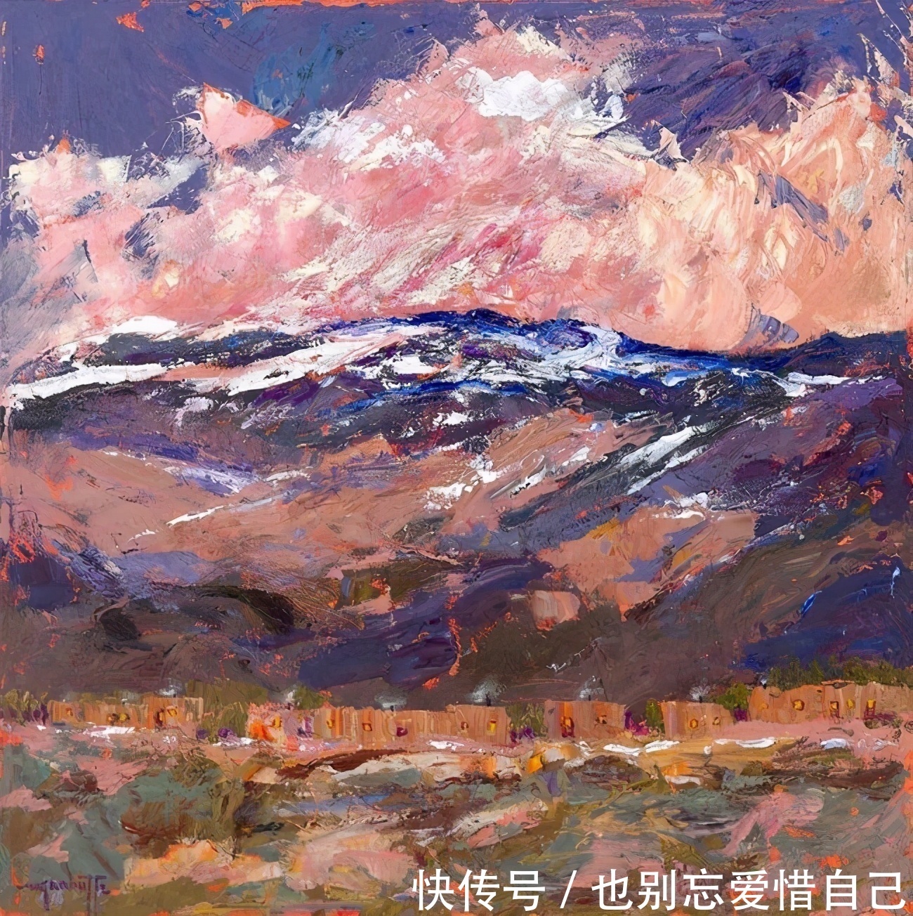 布兰克特|一个地方画了40多年,但在他的眼中依然保持鲜活!