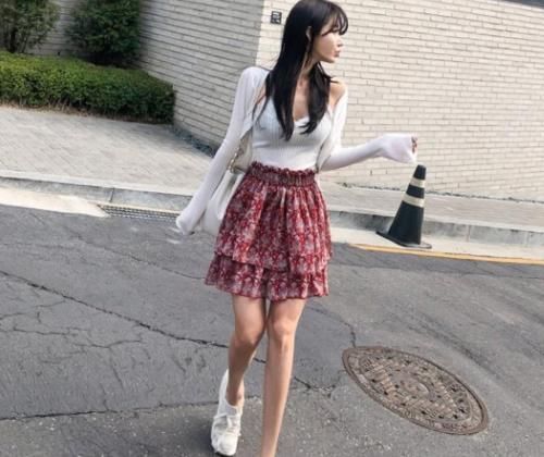 瘦身版|突显身形的半身裙,更能提升自己的性感,时尚美女的青睐