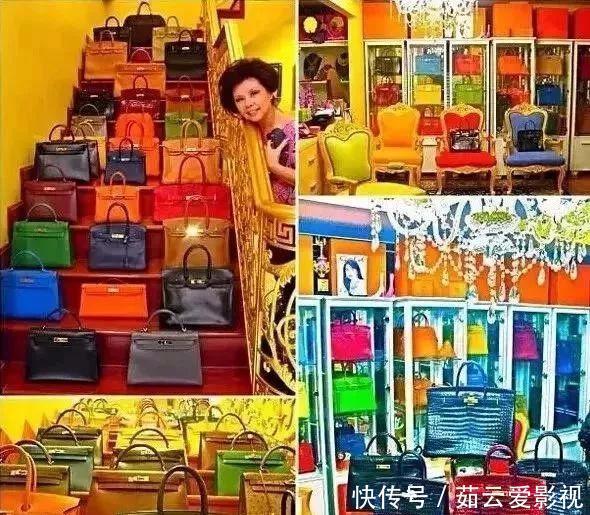 泰国母子炫富,珠宝论斤戴,包包堆成山,品味奇特