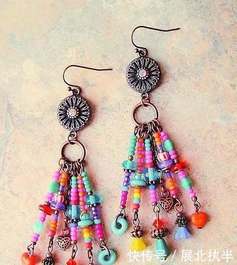 铁丝|嫌弃耳环难看,在家拿些珠子,串一串,每天都戴不同风格!附教程
