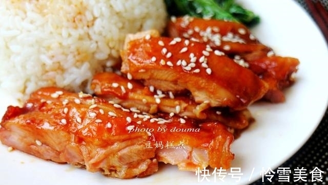 鸡腿肉|不用开火,教你10分钟做鸡腿饭!学会就不用叫外卖啦~