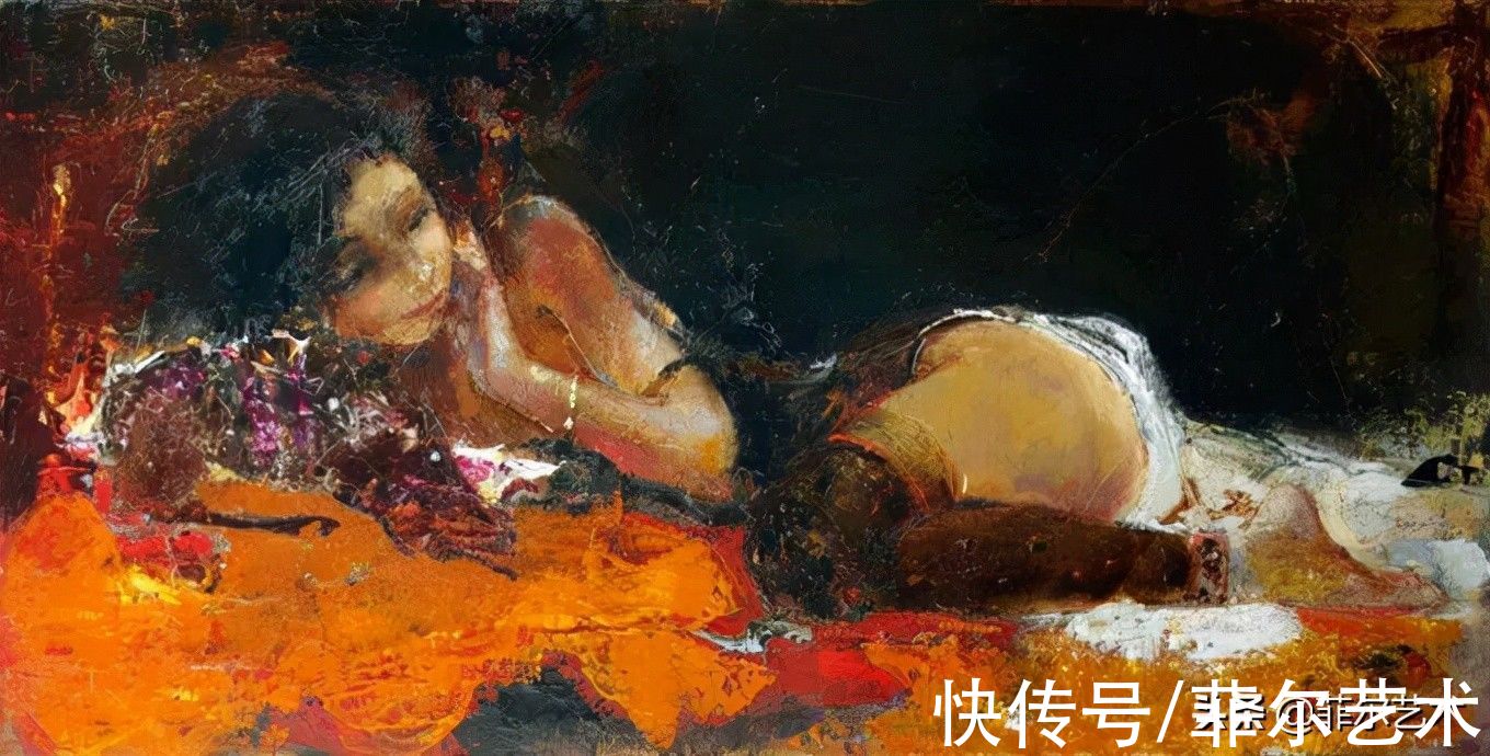 雷兹尼琴科！乌克兰著名画家谢里·雷兹尼琴科人物油画作品欣赏