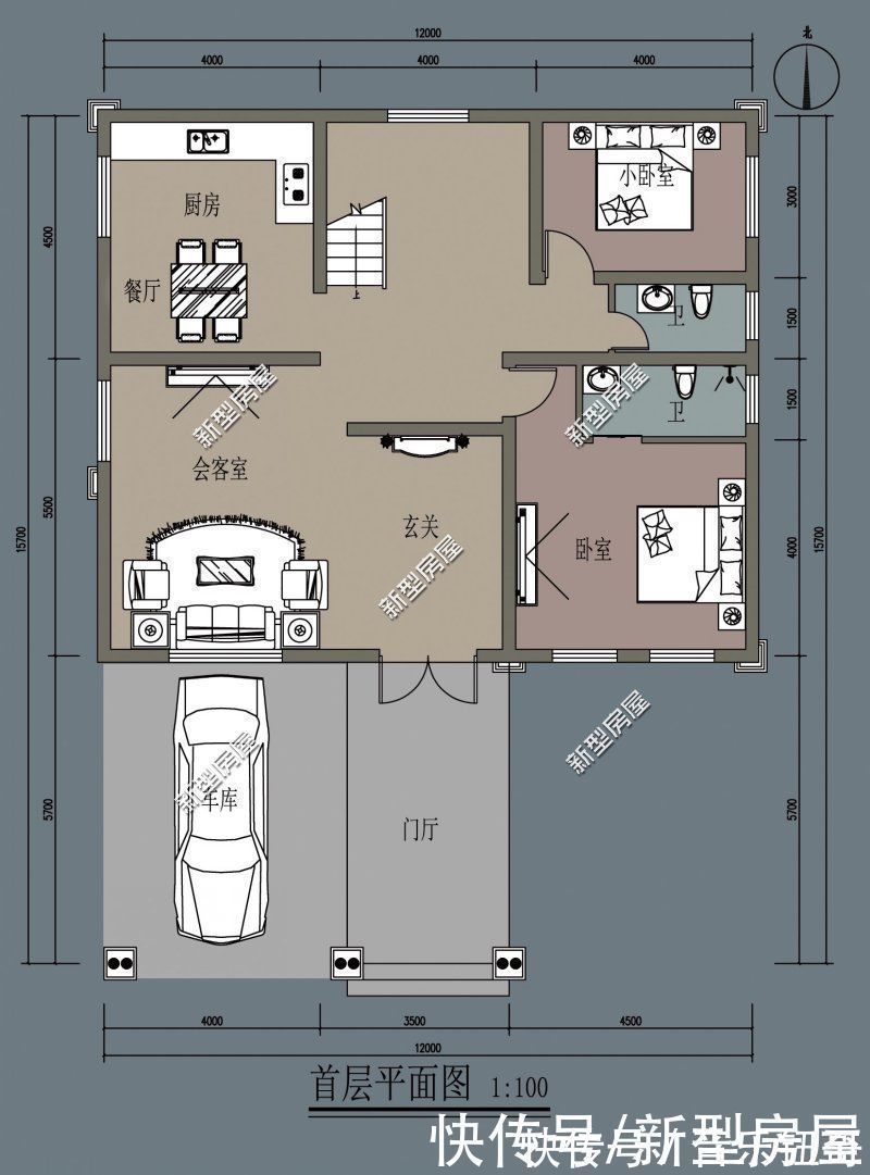 露台|30万的存款,能在农村建什么样的房子?这8套图纸看看你喜欢哪套