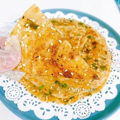 五香粉|芝麻葱油饼