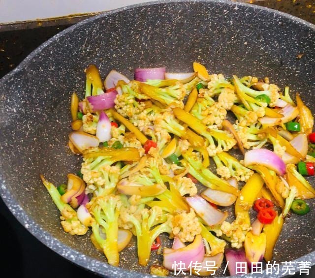 花菜|干锅花菜,花菜这样做简单又好吃!