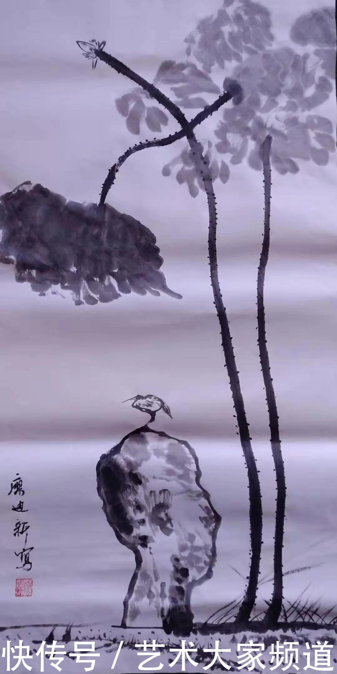 囊天地万象,取古今精华——廖迪新作品鉴赏