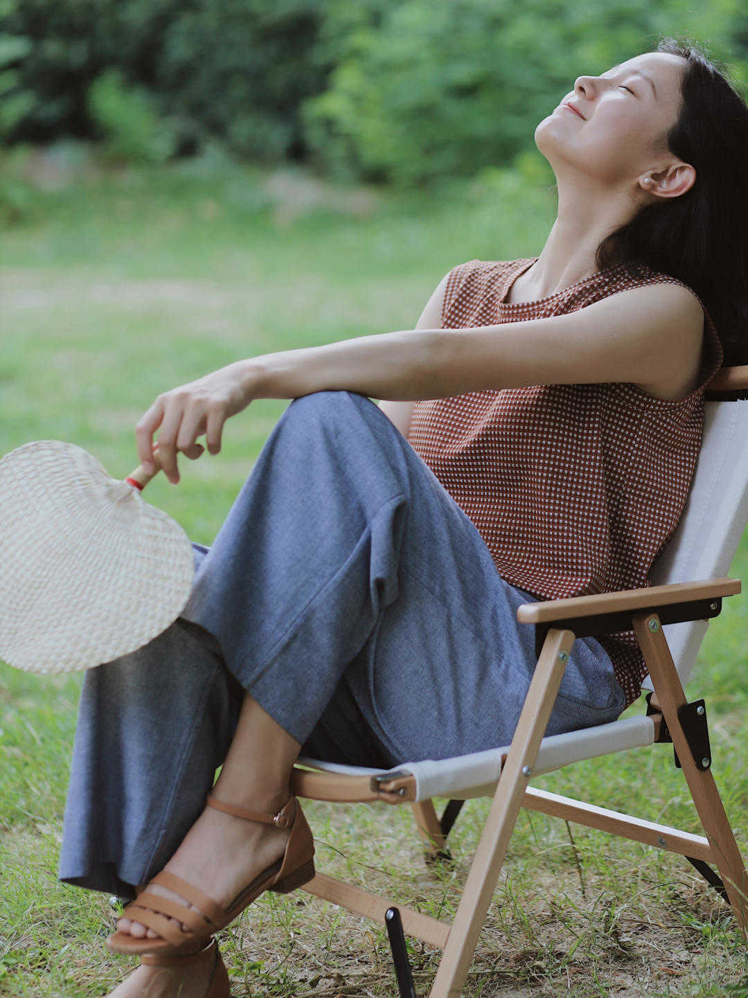 百搭|“阔腿裤+上衣”才是夏季标配，高级又优雅，百搭时髦不挑人