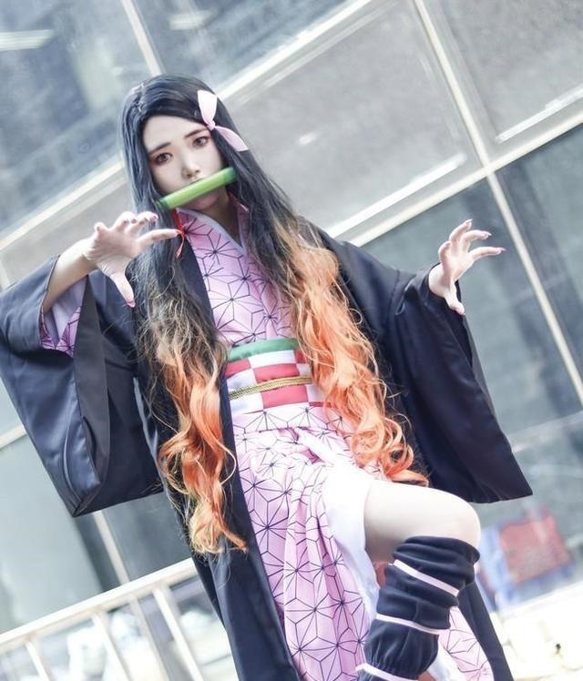 動漫|不同年齡階段Cos禰豆子到底有啥區別三歲版禰豆子萌化所有人