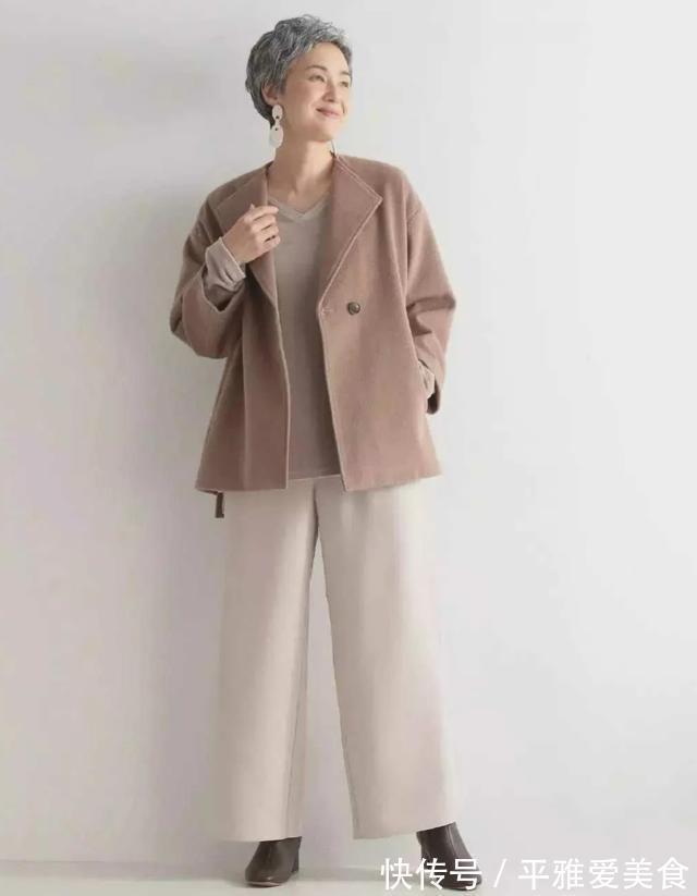 连体裤 60岁“最美奶奶”火遍全网,优雅气质又时尚,穿衣学她准没错
