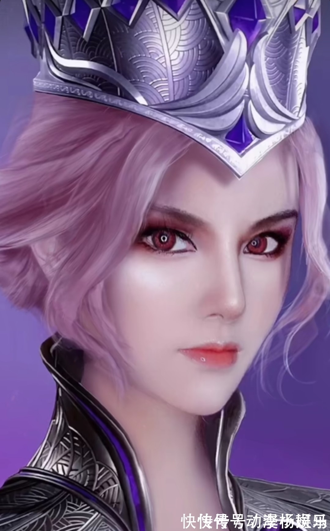 以后期|斗罗大陆:“仿妆版比比东”来袭,像动漫走出来的一样,太霸气了