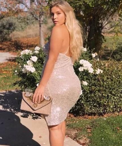 模特|大码模特身宽体胖,即便体重重那也不减肥,这样的身材不好看吗