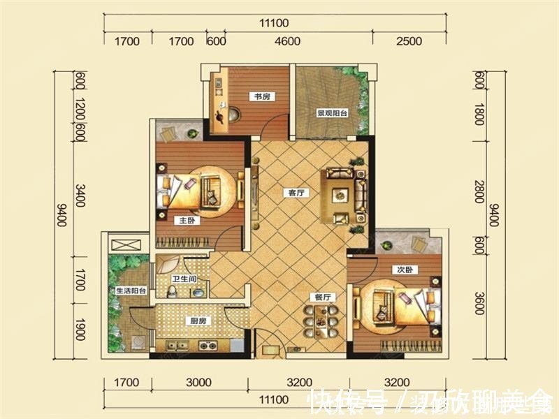 中国人|485平新中式风五居室,从简朴优美的造型到生动的自然情趣
