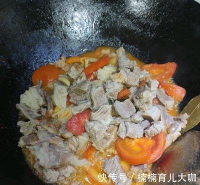 番茄牛腩|番茄牛腩,超简单的快手菜